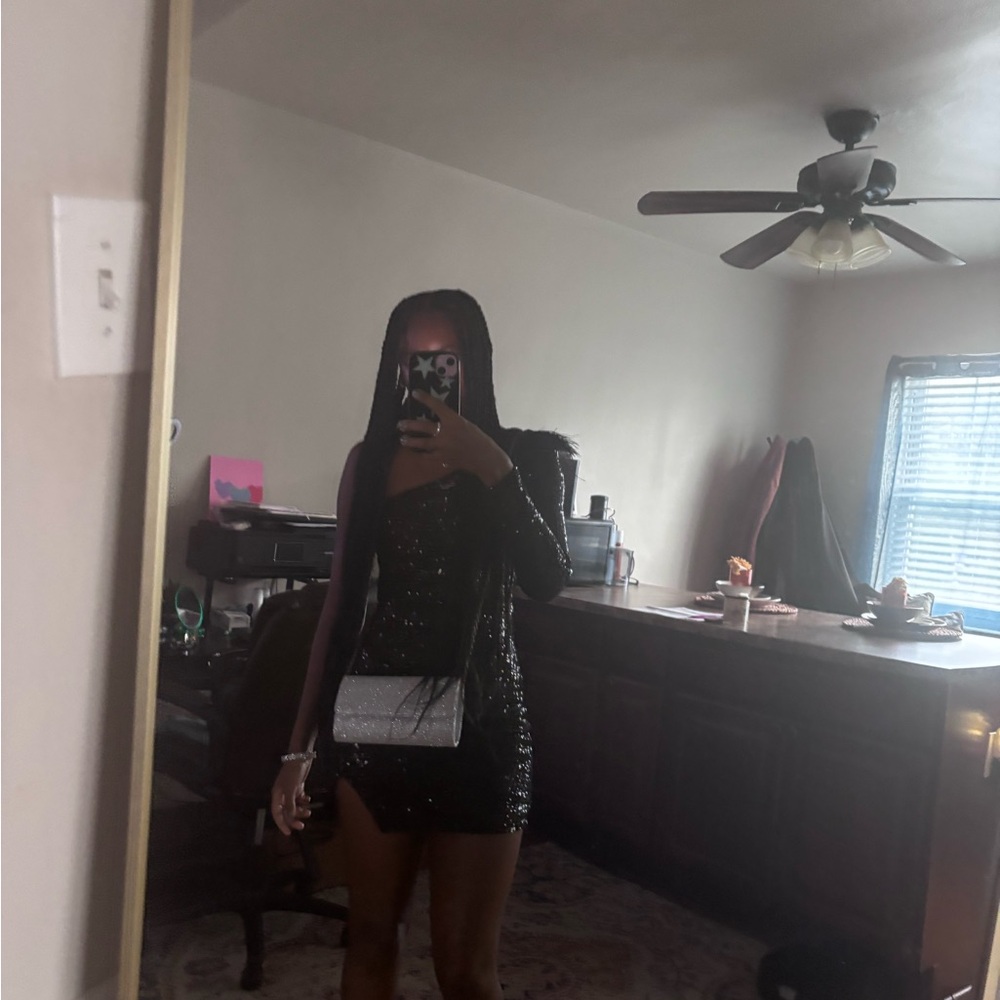 Windsor Black Sequin Dress